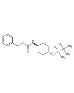 Astatech BENZYL TRANS-4-(TERT-BUTYLDIMETHYLSILYLOXY) CYCLOHEXYLCARBAMATE; 1G; Purity 95%; MDL-MFCD28402978